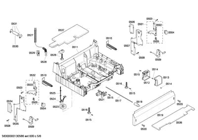 Screws, Door & Housing (0502-8102)