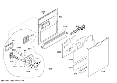 Seals & Gaskets, Door & Housing (0201-8102)