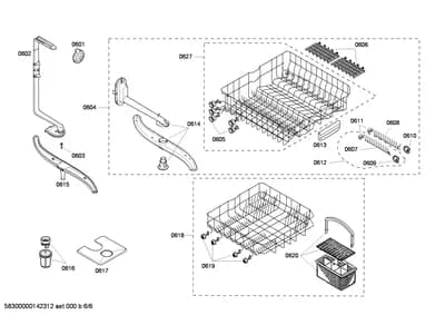 Baskets & Wheels, Flaps & Holders (0601-8102)