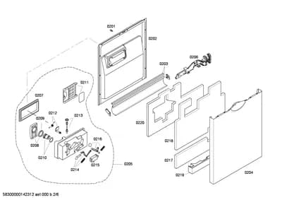 Seals & Gaskets, Door & Housing (0201-8102)
