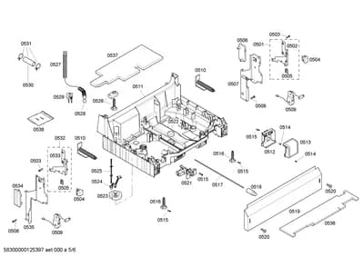 Screws, Door & Housing (0501-0538)