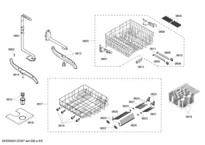 Baskets & Wheels, Flaps & Holders (0601-0624)
