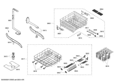 Baskets & Wheels, Flaps & Holders (0601-0624)