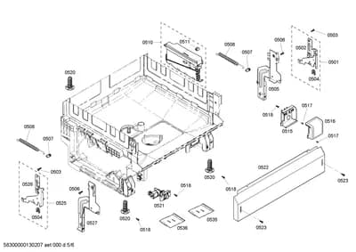 Screws, Door & Housing (0501-0536)