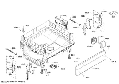 Screws, Door & Housing (0501-0537)