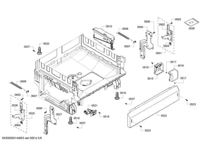 Screws, Door & Housing (0501-0537)