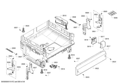 Screws, Door & Housing (0501-0537)