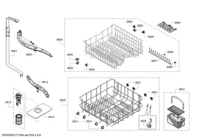 Baskets & Wheels, Flaps & Holders (0601-0628)
