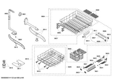 Baskets & Wheels, Flaps & Holders (0601-8102)