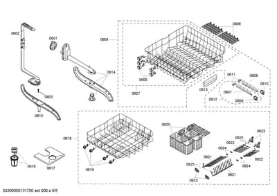 Baskets & Wheels, Flaps & Holders (0601-8102)