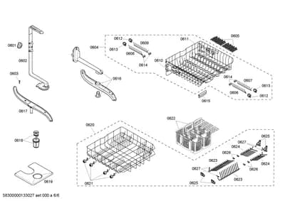 Baskets & Wheels, Flaps & Holders (0601-0627)