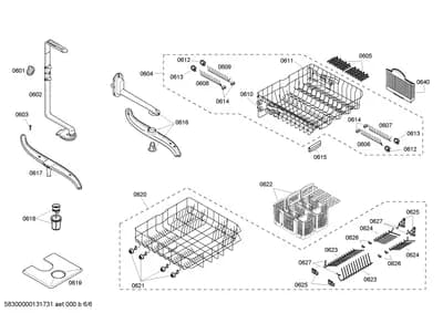 Baskets & Wheels, Flaps & Holders (0601-0640)