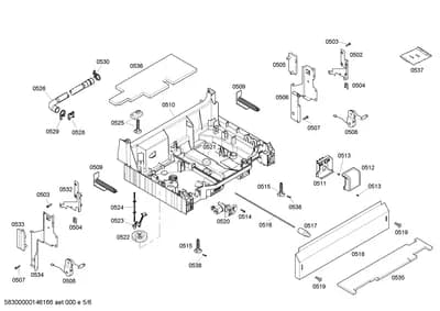 Screws, Door & Housing (0502-0538)