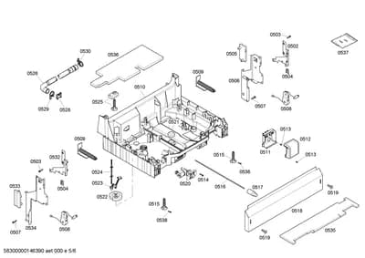 Screws, Door & Housing (0502-0538)