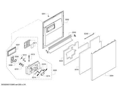 Seals & Gaskets, Door & Housing (0201-0230)