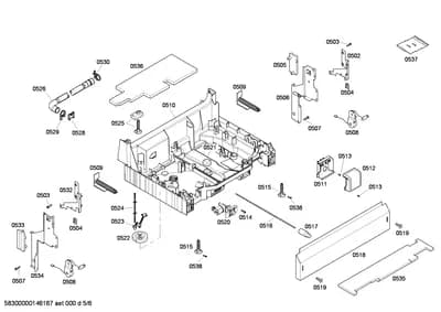 Screws, Door & Housing (0502-0538)