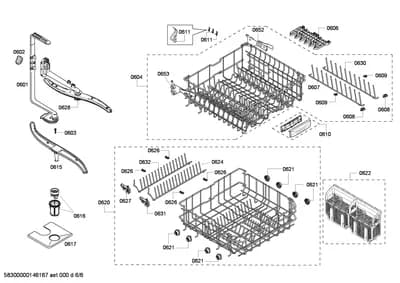 Baskets & Wheels, Flaps & Holders (0601-0653)