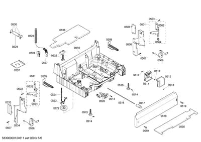 Screws, Door & Housing (0501-0537)