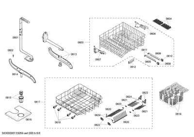 Baskets & Wheels, Flaps & Holders (0601-0624)