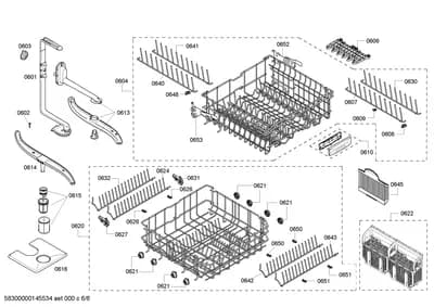 Baskets & Wheels, Flaps & Holders (0601-0653)