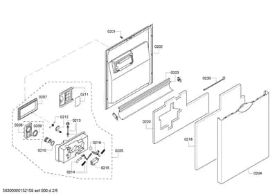 Seals & Gaskets, Door & Housing (0201-0230)