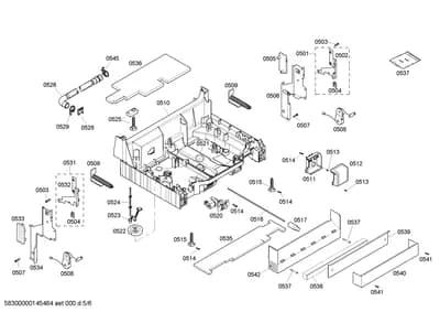 Screws, Door & Housing (0501-0545)