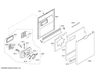 Seals & Gaskets, Door & Housing (0201-0230)