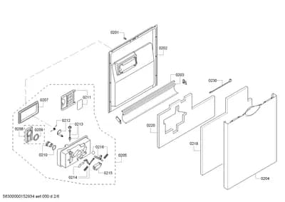 Seals & Gaskets, Door & Housing (0201-0230)