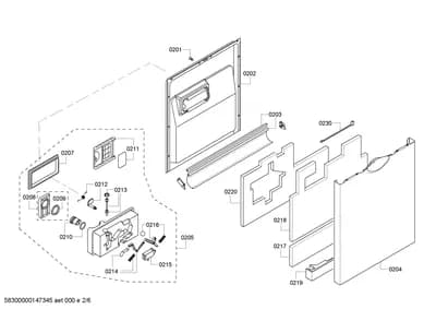 Door & Housing, Seals & Gaskets (0201-0230)