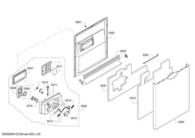 Door & Housing, Seals & Gaskets (0201-0230)