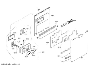 Door & Housing, Seals & Gaskets (0201-0220)