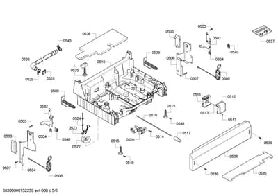 Screws, Door & Housing (0502-0548)