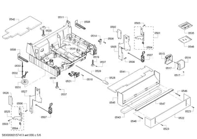 Screws, Door & Housing (0501-0548)