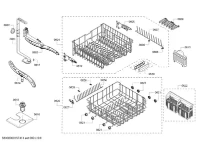 Baskets & Wheels, Flaps & Holders (0601-0627)