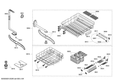 Baskets & Wheels, Flaps & Holders (0601-8102)