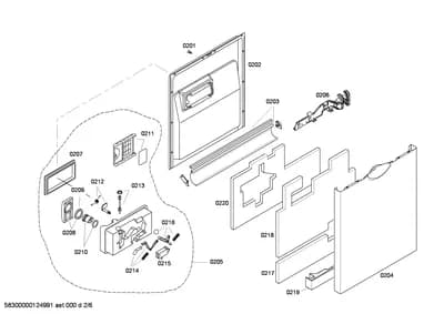 Seals & Gaskets, Door & Housing (0201-8103)