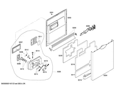 Seals & Gaskets, Door & Housing (0201-8103)