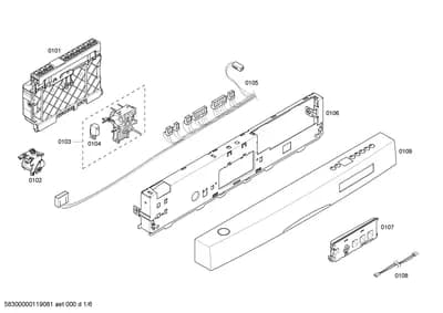 Switches, Door & Housing (0101-0109)