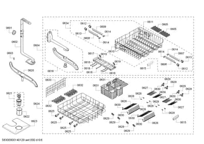 Baskets & Wheels, Flaps & Holders (0601-8103)