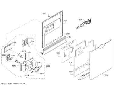 Seals & Gaskets, Door & Housing (0201-8103)