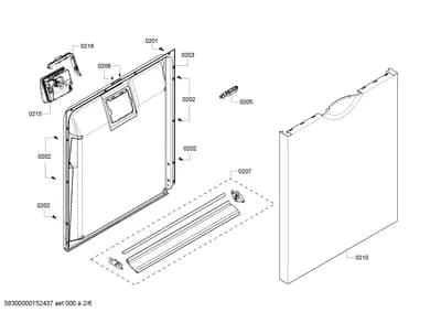 Screws, Door & Housing (0201-0216)