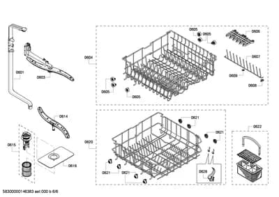 Baskets & Wheels, Flaps & Holders (0601-0628)