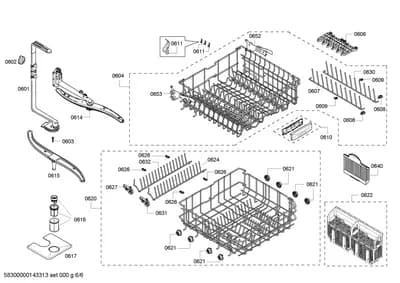 Baskets & Wheels, Flaps & Holders (0601-0653)