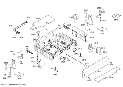 Screws, Door & Housing (0502-0548)