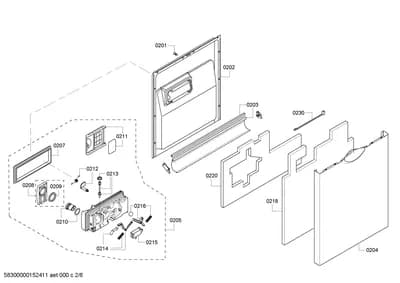 Door & Housing, Seals & Gaskets (0201-0230)