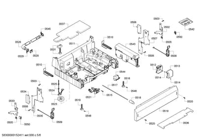 Screws, Door & Housing (0502-0550)