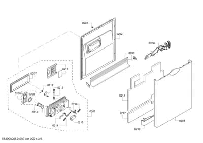 Seals & Gaskets, Door & Housing (0201-8102)