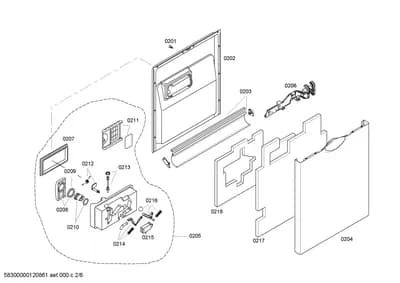 Seals & Gaskets, Door & Housing (0201-8102)