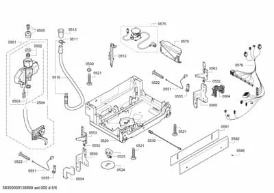 Door & Housing, Hinges (0501-0595)