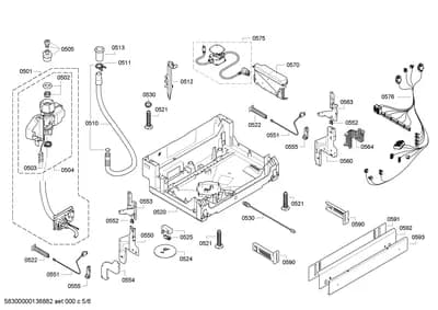 Door & Housing, Hinges (0501-8102)